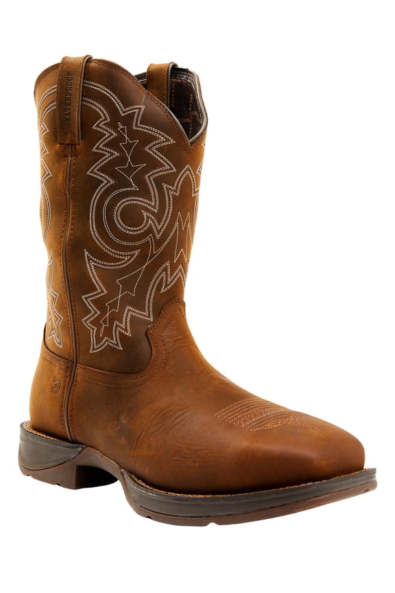 Men's Rebel Pull On Waterproof Work Western Boot Steel Toe - DDB0389 12 D(M) US