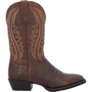 Durango  Shyloh Western Boot, Cigar Croco And Trail Brown, Size 7.5W