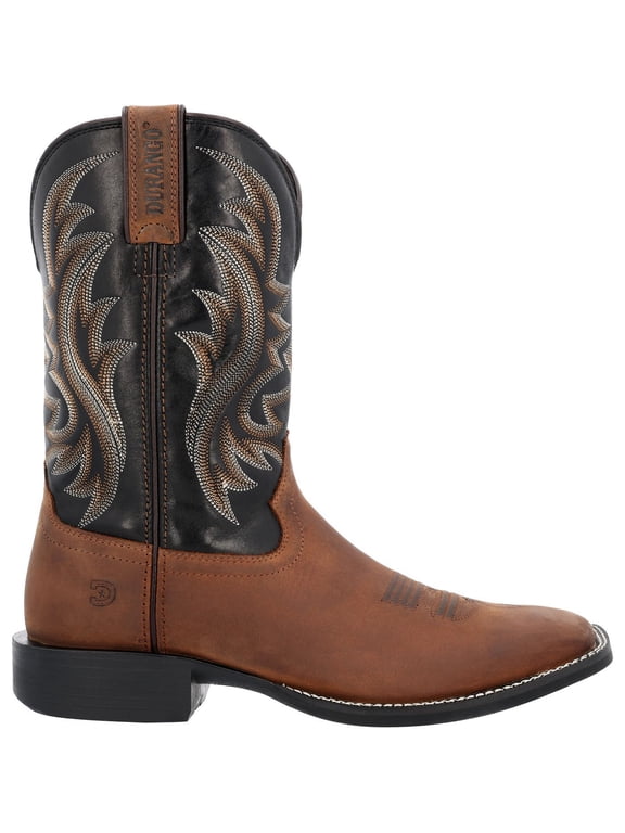 ® Shyloh Western Boot, Brawny Brown And Black Onyx, Size 12(W)