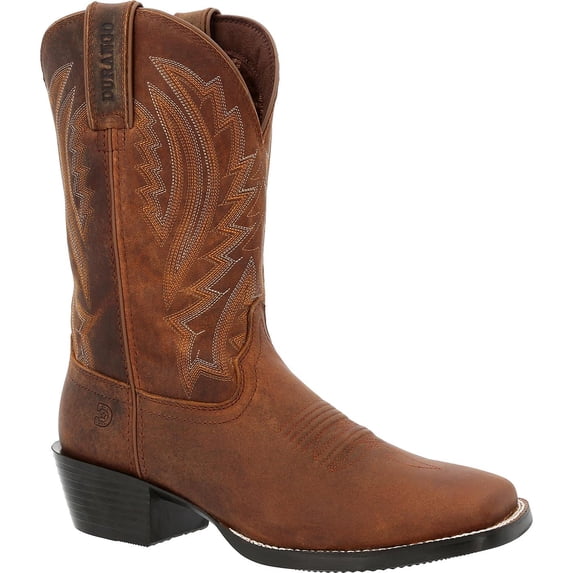 Durango® Westward™ Distressed Cognac Western Boot Size 13(W)
