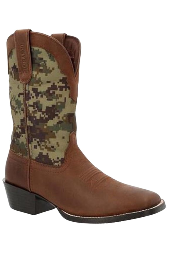 Men's Westward Camo Western Performance Boot Broad Square Toe Camouflage 11 D(M) US