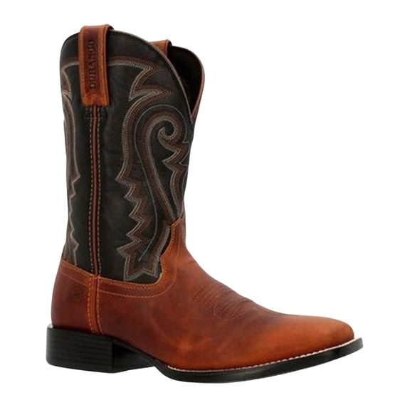 Durango Mens Westward Western Square Toe Cowboy Mid Calf Boots