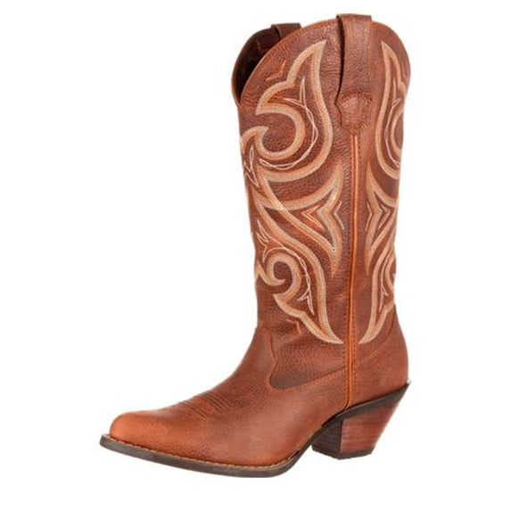 Durango Women Jealousy Wide Calf Boot 8.5B, Brown