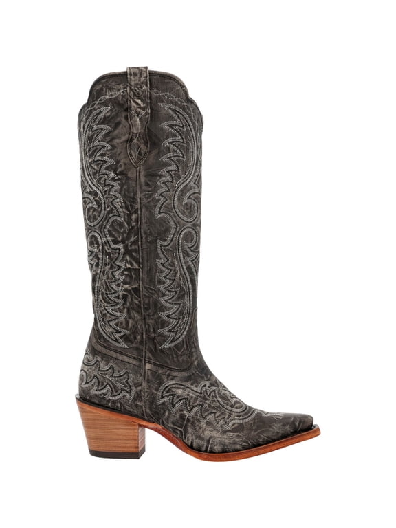 ® Women's Crush™ Tall Western Boot, Distressed Graphite, Size 7.5(M)