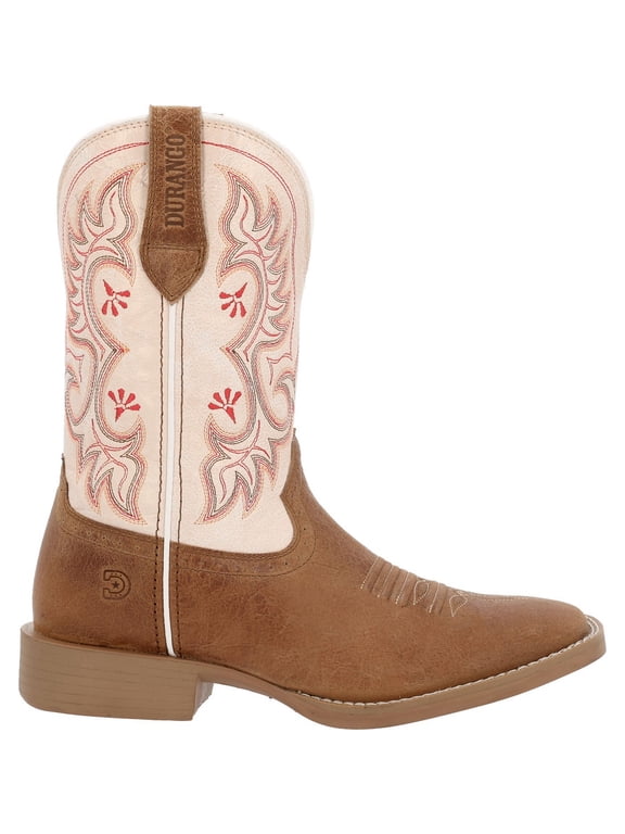 ® Women's Shyloh Western Boot, Honey Tan And Metallic Peach, Size 9.5(M)