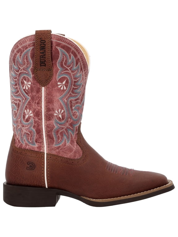 ® Women's Shyloh Western Boot, Rusty Brown And Dusty Rose, Size 6.5(M)