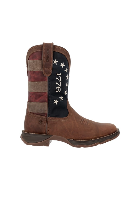 Womens America 1776 Square Toe Pull On  Mid Calf Boots