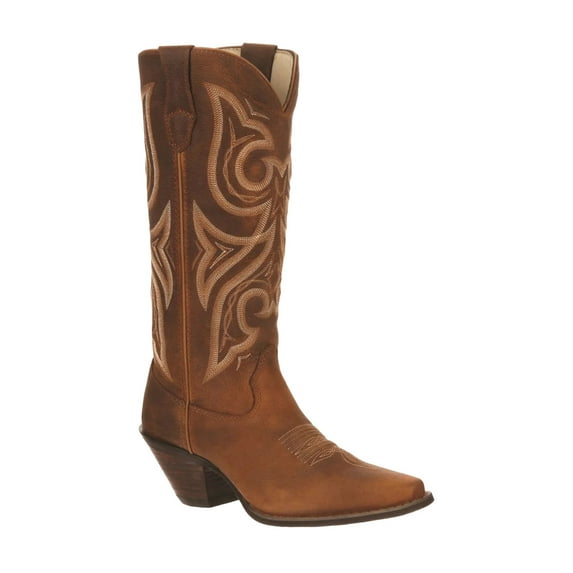 Durango Womens Crush Full Grain Leather Cowboy Boots