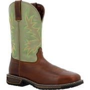 Durango® WorkHorse™ Spanish Chestnut Cactus Steel Toe Western Work Boot Size 10(W)
