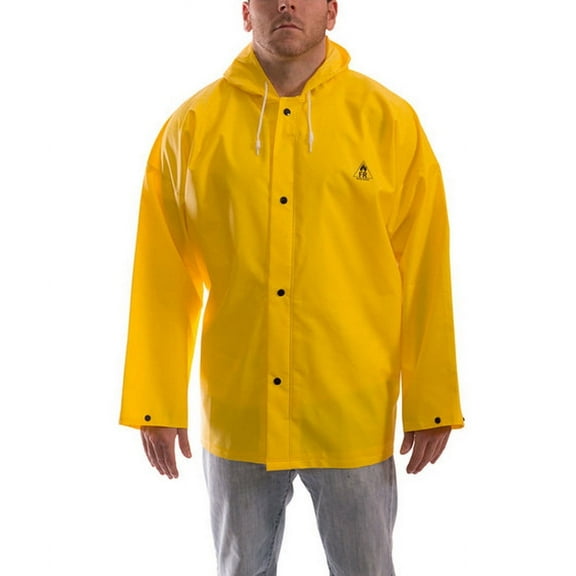 Durascrim Jacket, Yellow Pvc, Large, Tingley, J56107.LG