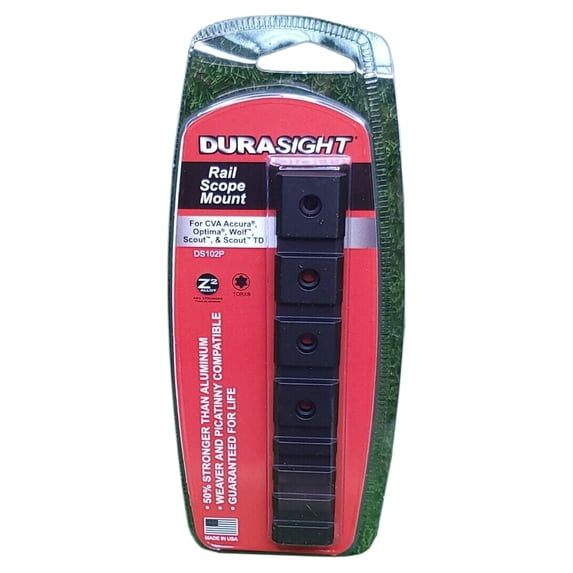 Durasight Rail Scope Mount CVA Accura Optima Wolf and Kodiak Black DS102P