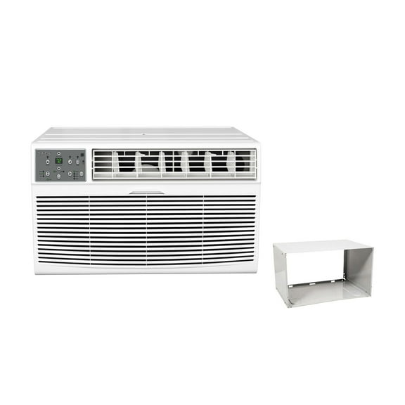 Durastar 12000 BTU 208 / 230V Through the Wall Air Conditioner with 10000 BTU Supplemental Heating and Wall Sleeve DRTHC122XNA1