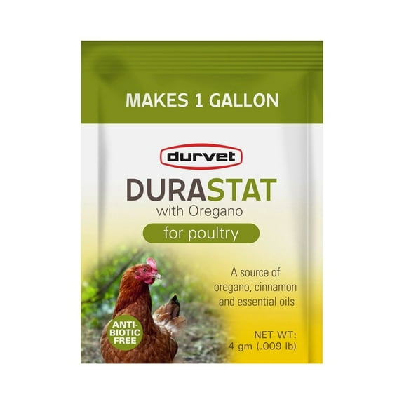 Durastat With Oregano Poultry Supplement 4 Grams