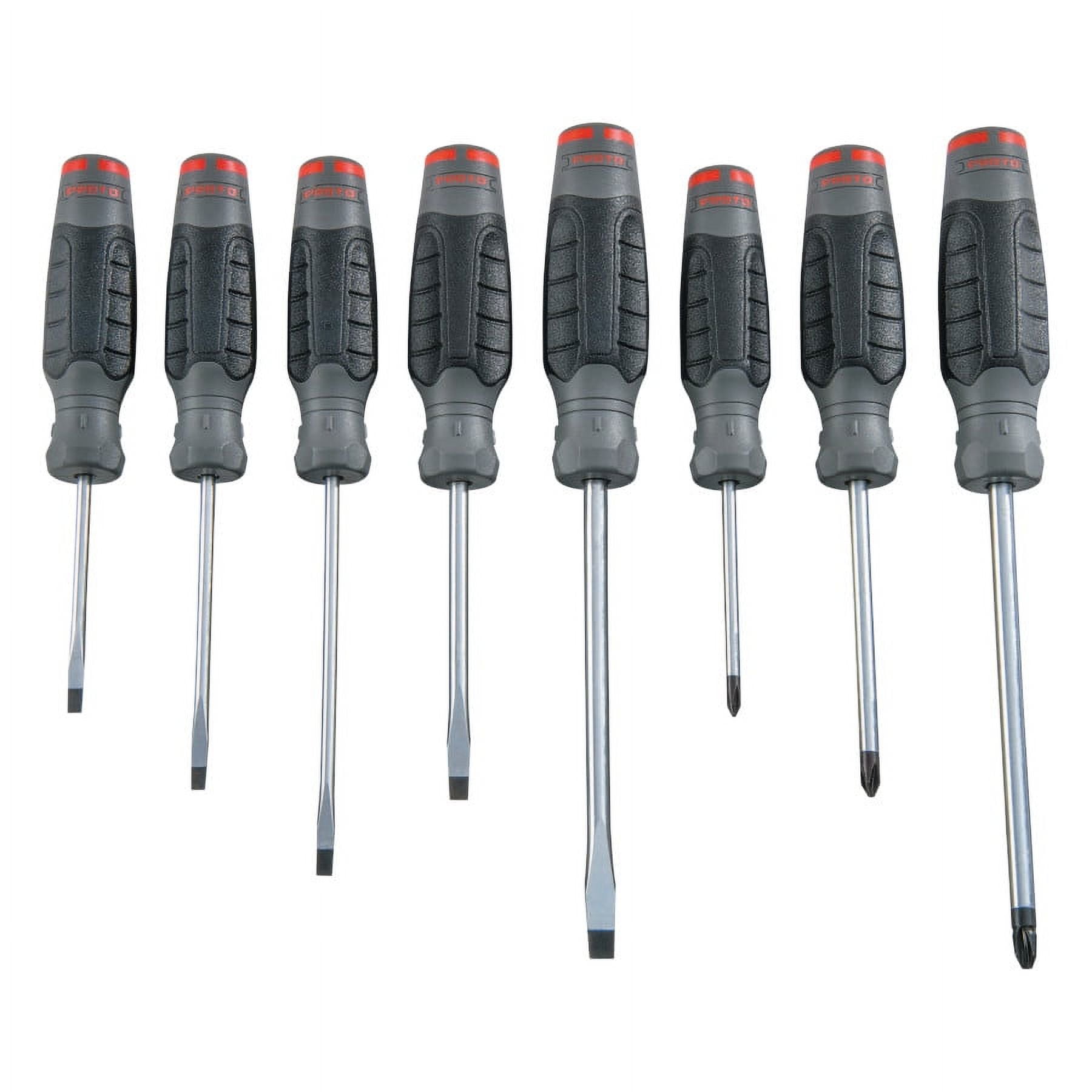 Duratek 8 Piece Combination Screwdriver Sets, Keystone Slotted; Phillips