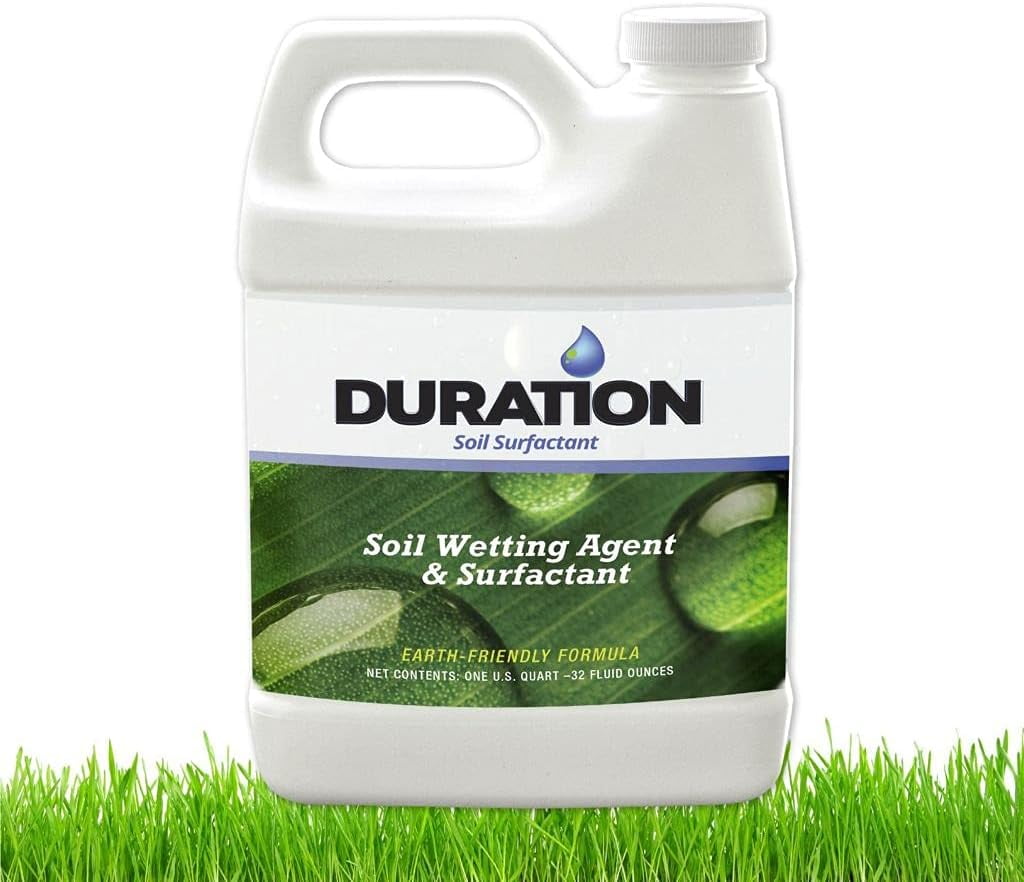 wetting agent application on lawn