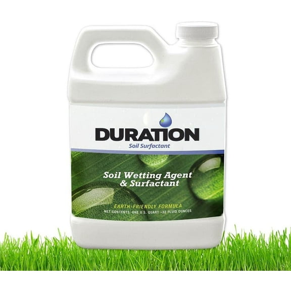 Duration Soil Surfactant Wetting Agent  Liquid Lawn Aeration Loosens Compacted Turf to Enhance Water Absorption and Air Circulation to Plant Roots  Earth Friendly Soil Activator (32 oz)