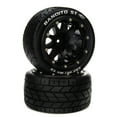 thumbnail image 1 of Duratrax Bandito ST Belted 2.8 Mounted F/R 14mm Black 2 DTXC5540 RC Tire, 1 of 2