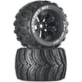 thumbnail image 1 of Duratrax Hatchet MT 3.8 Mounted 1/2 Offset Black 2 DTXC3588 RC Tire, 1 of 2