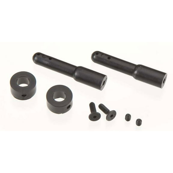Duratrax Nylon Body Post Black 1.5 2 DTXC2615