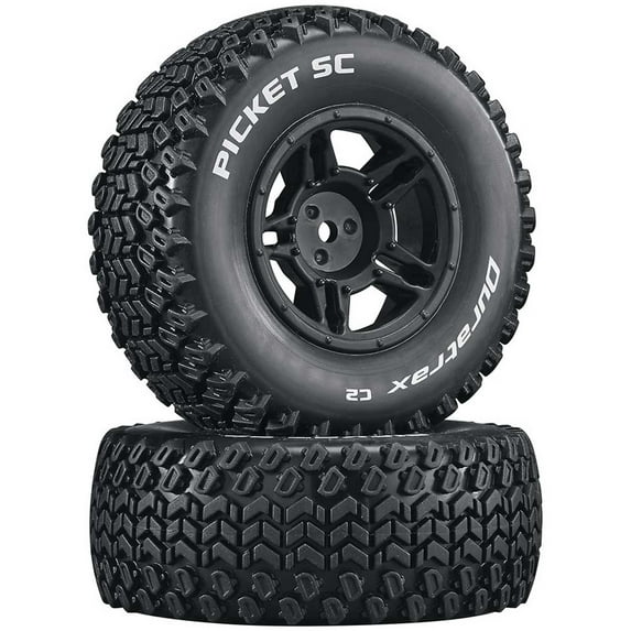 Duratrax Picket SC C2 Mounted Slash 4x4/Blitz F/R 2 DTXC3871 RC Tire