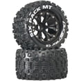 thumbnail image 1 of Duratrax Six Pack MT 2.8 2 Wheel Drive Mounted Front C2 Black 2 DTXC3518 RC Tire, 1 of 2