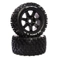 thumbnail image 1 of Duratrax Six Pack X Belted Mounted Black 24mm Kraton 8S 2 DTXC5587 RC Tire, 1 of 2