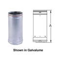 thumbnail image 1 of Duravent D35CVS-12 3 x 5 in. Concentric Vent System Pipe - 12 in. Telescoping Adjustable Length, 1 of 1