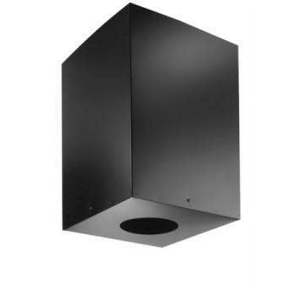DuraVent 3PVL-CS 3 in. I.D Pellet Vent Type L Multi-fuel Chimney Pipe - Double Wall - 14 in. Catherdral Ceiling Support Box
