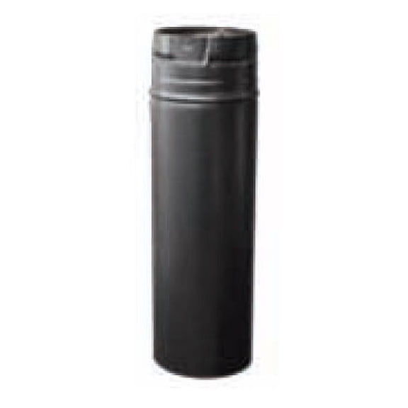 DuraVent 3" Pellet Pipe- 3PVP-18AB Adjustable Length - Black
