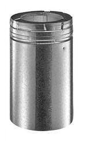 4'' x 6 5/8'' DirectVent Pro 9'' Galvanized Chimney Pipe - 46DVA-09