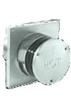 4'' x 6 5/8'' DirectVent Pro 18'' Galvanized Chimney Pipe - 46DVA-18
