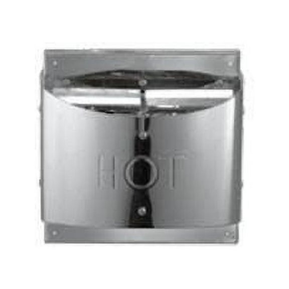 4'' x 6 5/8'' DirectVent Pro Aluminum Sconce Termination Cap - 46DVA-HSC