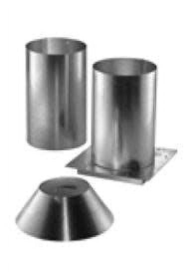 Duravent 46Dva-Is 4" Directvent Pro Direct Vent Pipe - Galvanized