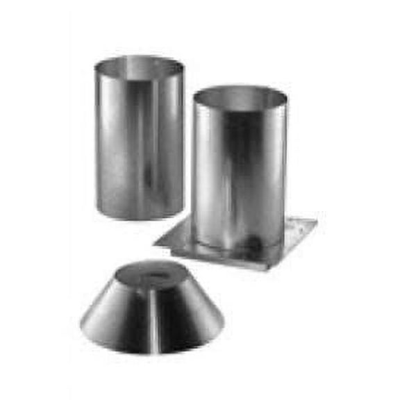 Duravent 46Dva-Is 4" Directvent Pro Direct Vent Pipe - Galvanized