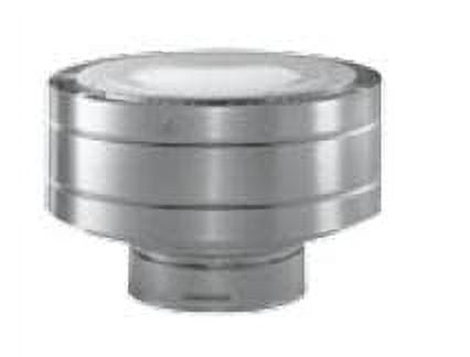 4'' x 6 5/8'' DirectVent Pro Aluminum Low Profile Termination Cap - 46DVA-VC