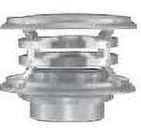 Duravent 4DFA-VC 4" Inner Diameter - Silver