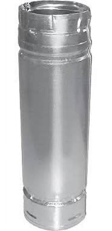 DuraVent 4PVP-12 4" Inner Diameter - PelletVent Pro Type L Chimney Pipe - Double, Stainless Steel