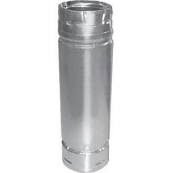 DuraVent 4PVP-12 4" Inner Diameter - PelletVent Pro Type L Chimney Pipe - Double, Stainless Steel