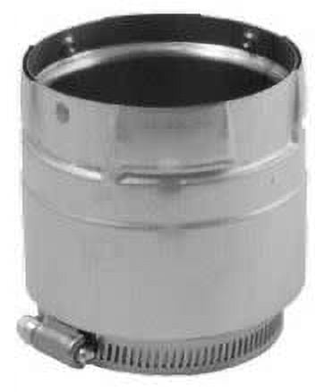 PelletVent Pro 4" SS Appliance Adapter with Adjustable Clamp