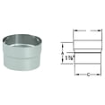 thumbnail image 1 of Duravent 55Dfs-Fc 5.5" Inner Diameter - Stainless Steel, 1 of 3