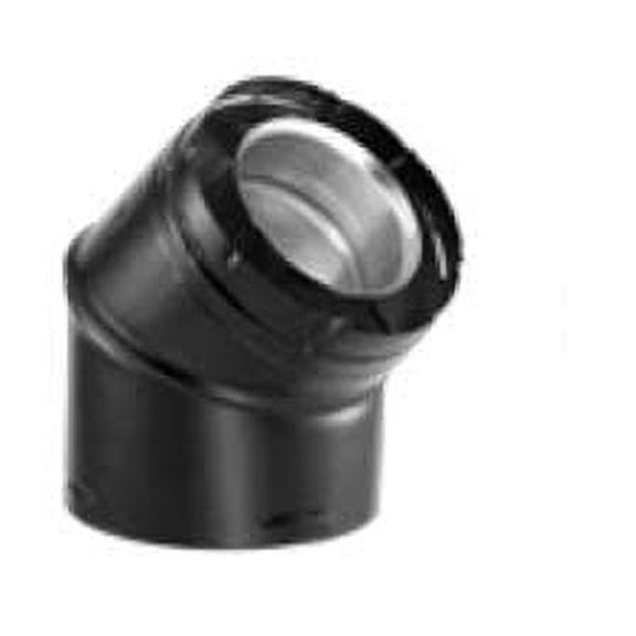 Duravent 58Dva-E45b 5" X 8" Inner Diameter - Black