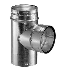 DuraVent 5GVTR3 5 Inner Diameter - Type B Round Gas Vent Pipe - Double Wall ...
