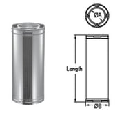 DuraVent 6DP-36SS 6 x 36 in. Stainless Section 9017SS