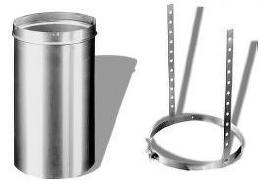 M & G Duravent 6DLR-SCH 6 Inch DuraLiner Slip Connectr Hangr - Walmart.com