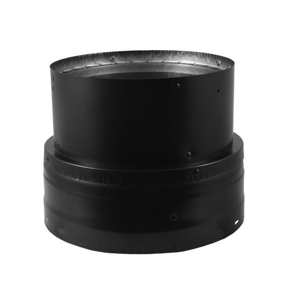 DuraVent 7DVL-X6 7 in. I.D DVL Stove Pipe - Double Wall - 7 to 6 in. Decreaser