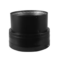 DuraVent 7DVL-X6 7 in. I.D DVL Stove Pipe - Double Wall - 7 to 6 in. Decreaser