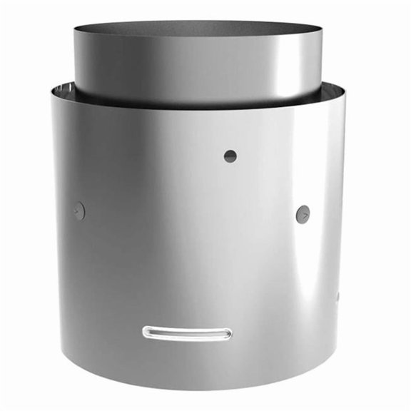 Duravent COP77120 3 in. Pellet Vent Pro Adaptor with PVP Bottom to HS Flex Top