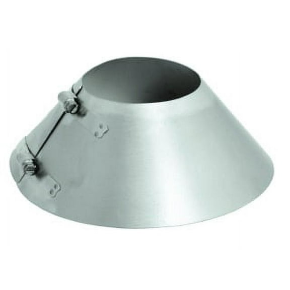 Duravent Fsc4 Storm Collar For 4" Fasnseal Vent Pipe From The Fasnseal Series - Stainless