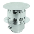 thumbnail image 1 of Duravent W2-Rc9 9" Double Wall Rain Cap From The Fasnseal Series - Stainless Steel, 1 of 3