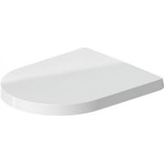 Duravit 0020090000 ME by Starck Elongated Closed Front Toilet Seat with Cover,White